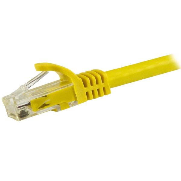 StarTech.com 15m Yellow Snagless Cat6 UTP Patch Cable - ONE CLICK SUPPLIES