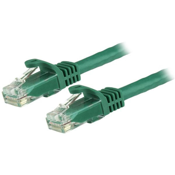 StarTech.com 3m Green Cat6 Patch Cable Snagless RJ45 - ONE CLICK SUPPLIES