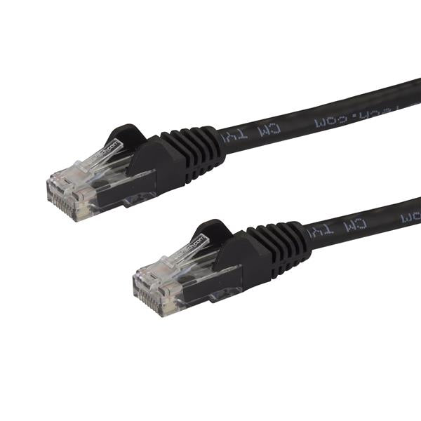 StarTech.com 5m Black GB Snagless RJ45 UTP Cat6 Patch - ONE CLICK SUPPLIES