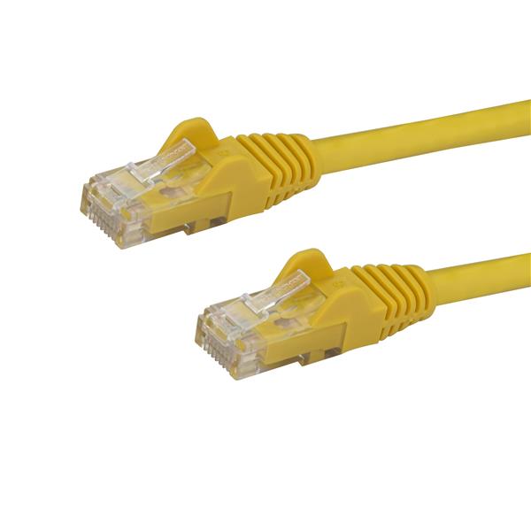 StarTech.com 5m Yellow Snagless Cat6 Patch Cable - ONE CLICK SUPPLIES