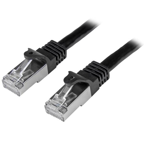 StarTech.com 1m Black Cat6 Cable Shielded SFTP - ONE CLICK SUPPLIES