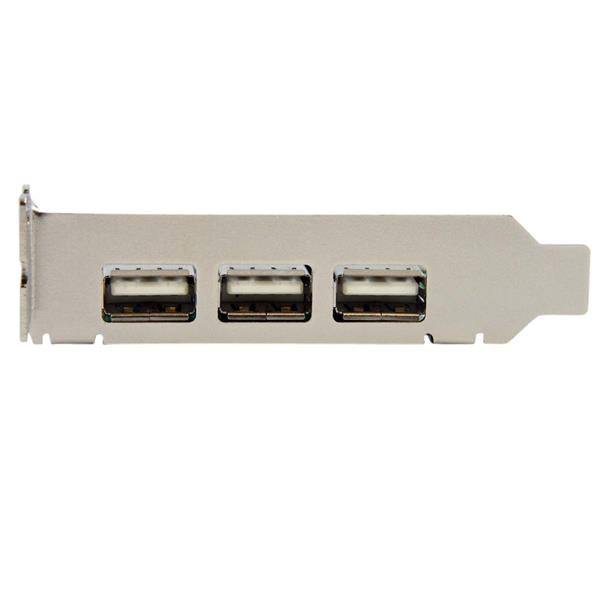 StarTech.com 4 Port PCIE Low Profile USB 2.0 Card - ONE CLICK SUPPLIES