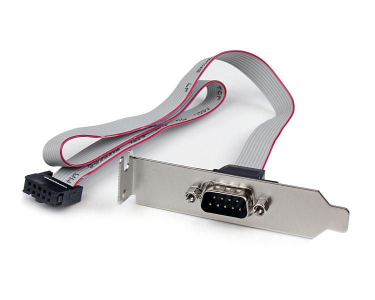 StarTech.com 16in 1 Port DB9 Bracket to 10 Pin Header - ONE CLICK SUPPLIES