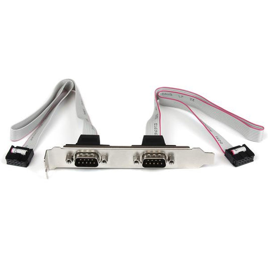 StarTech.com 16in 2 Port DB9 Port Bracket to 10 Pin - ONE CLICK SUPPLIES