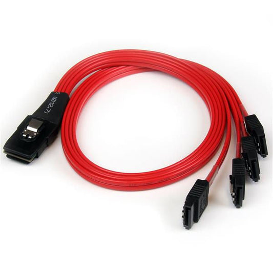 StarTech.com 0.5m Internal Mini SAS to SATA Cable - ONE CLICK SUPPLIES