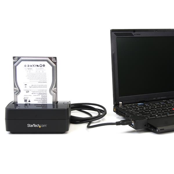 StarTech.com USB3 to SATA HD Dock for 2.5in 3.5in HDD - ONE CLICK SUPPLIES