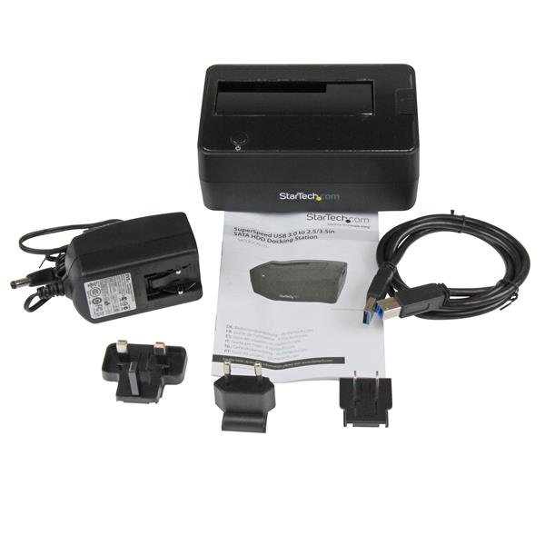 StarTech.com USB3 to SATA HD Dock for 2.5in 3.5in HDD - ONE CLICK SUPPLIES