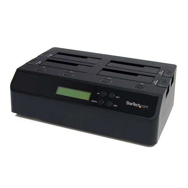 StarTech.com 4 Bay USB 3.0 Hard Drive Duplicator Dock - ONE CLICK SUPPLIES