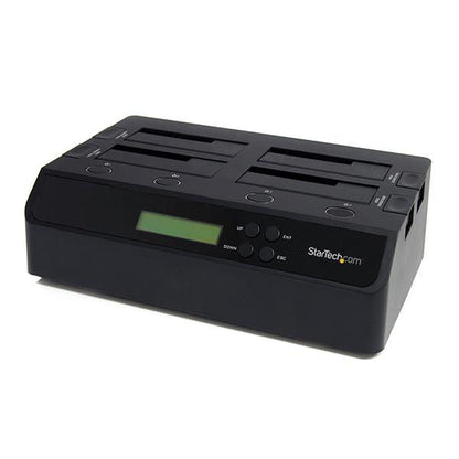 StarTech.com 4 Bay USB 3.0 Hard Drive Duplicator Dock - ONE CLICK SUPPLIES