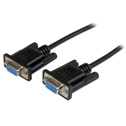 StarTech.com 1m DB9 RS232 Serial Null Modem Cable FF - ONE CLICK SUPPLIES