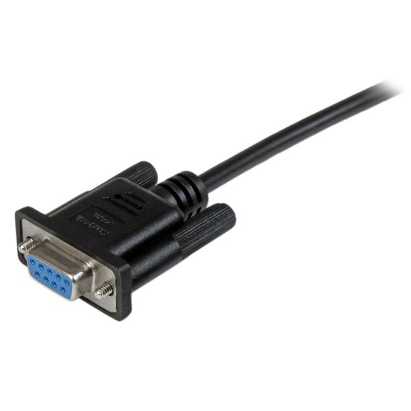 StarTech.com 1m DB9 RS232 Serial Null Modem Cable FF - ONE CLICK SUPPLIES