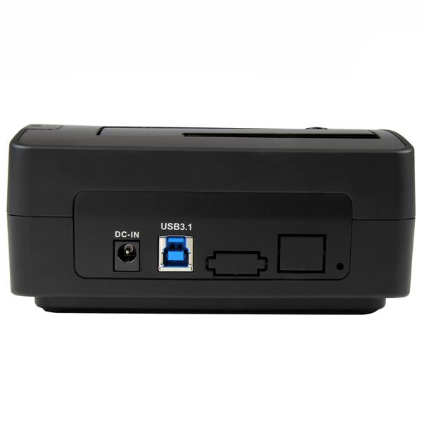 StarTech.com USB 3.1 Gen2 Single Bay Dock for HDD SSD - ONE CLICK SUPPLIES