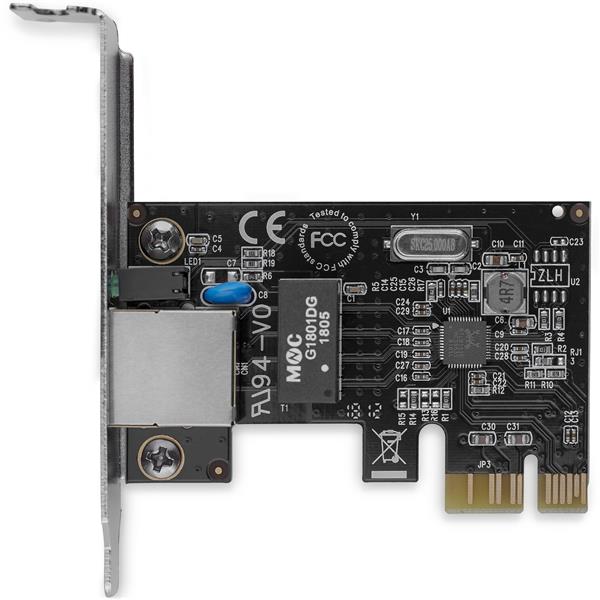 StarTech.com 1 Port PCIe Gigabit NIC Network Card - ONE CLICK SUPPLIES