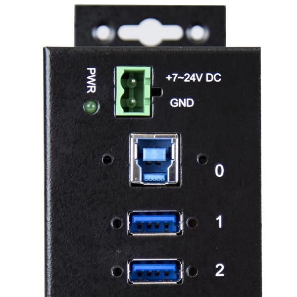 StarTech.com Rugged Metal 10 Port USB3.0 Hub DIN Rail - ONE CLICK SUPPLIES