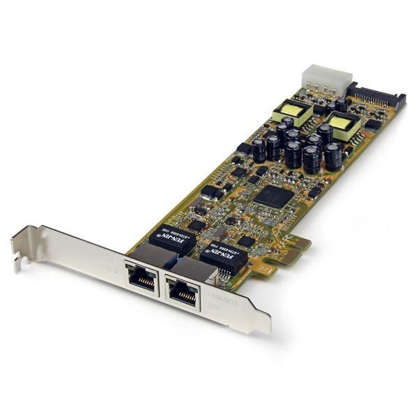 StarTech.com 2 Port Gbit Ethernet PCIe Network Card - ONE CLICK SUPPLIES