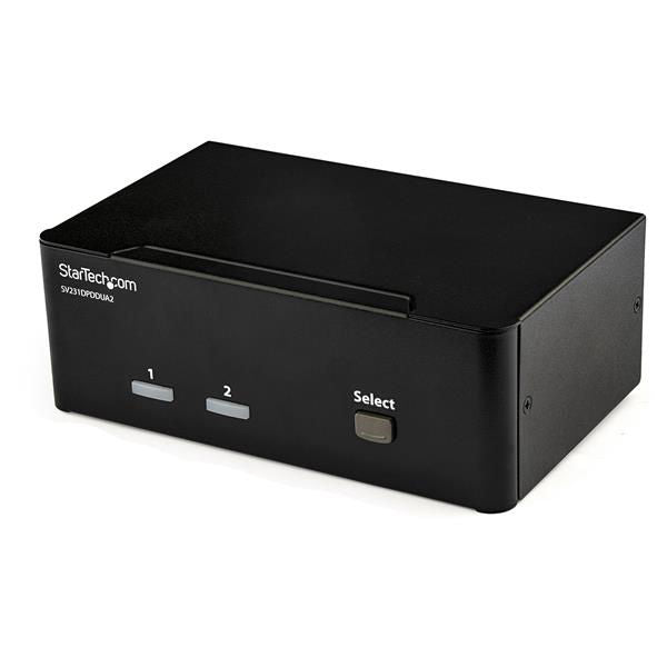 StarTech.com 2 Port DP Dual Monitor KVM 4K - ONE CLICK SUPPLIES