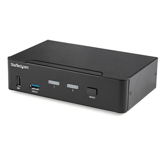 StarTech.com KVM Switch 2 Port DP 4K60 USB 3.0 - ONE CLICK SUPPLIES