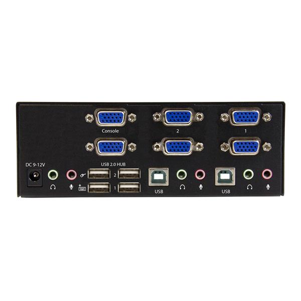 StarTech.com 2 Port KVM switch with Dual VGA USB 2.0 - ONE CLICK SUPPLIES