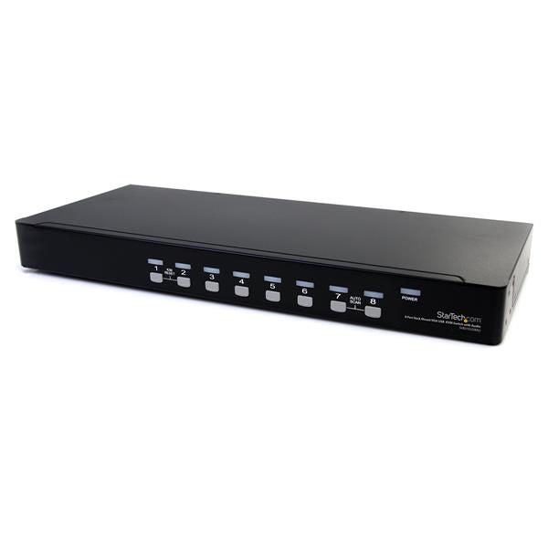 StarTech.com 8 Port USB VGA KVM Switch with Audio - ONE CLICK SUPPLIES