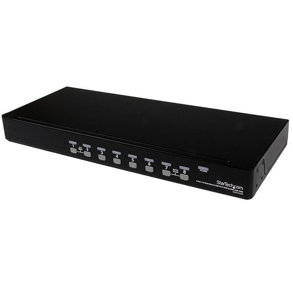 StarTech.com 8 Port USB PS2 KVM Switch OSD - ONE CLICK SUPPLIES