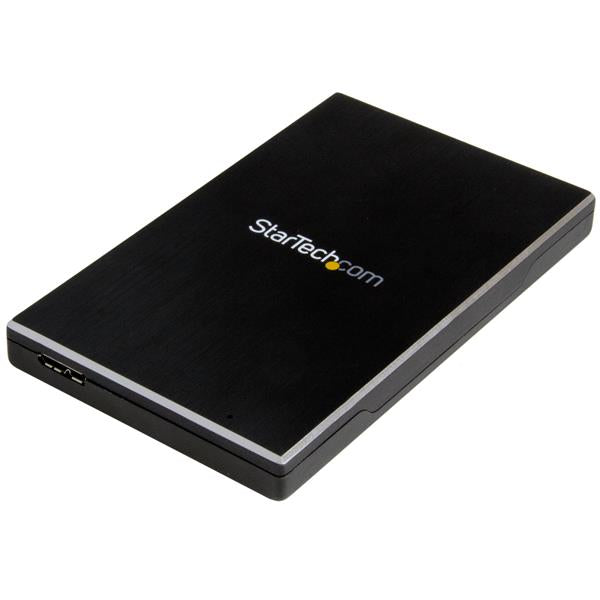 StarTech.com USB3.1 Enclosure for 2.5in SATA Drives - ONE CLICK SUPPLIES