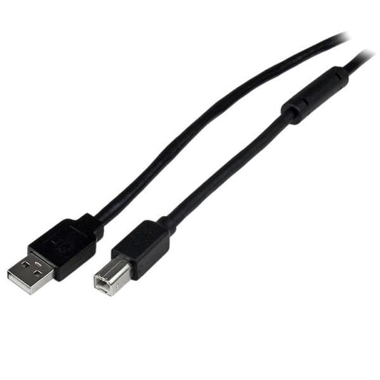 StarTech.com 20m Active USB 2.0 A to B Cable MM - ONE CLICK SUPPLIES