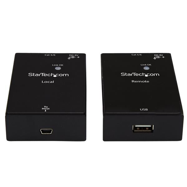 StarTech.com 1Port USB 2.0 Over Cat5 or Cat6 Extender - ONE CLICK SUPPLIES