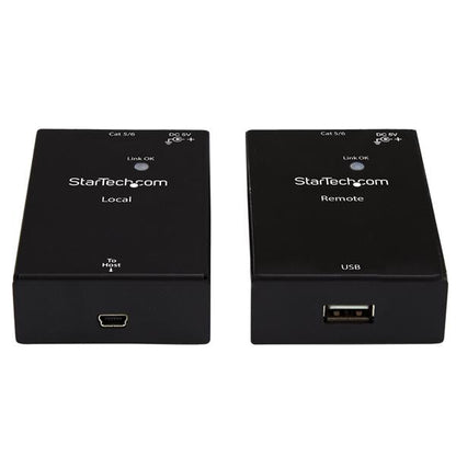 StarTech.com 1Port USB 2.0 Over Cat5 or Cat6 Extender - ONE CLICK SUPPLIES