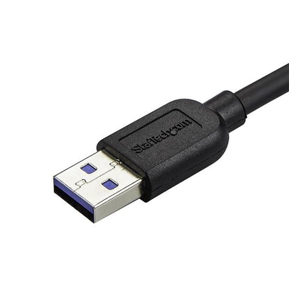 StarTech.com 1m USB 3.0 A to Micro B Right Angle Slim - ONE CLICK SUPPLIES