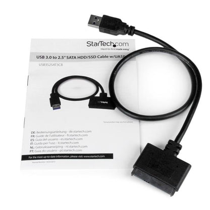 StarTech.com SATA to USB Cable with UASP HDD Adapter - ONE CLICK SUPPLIES