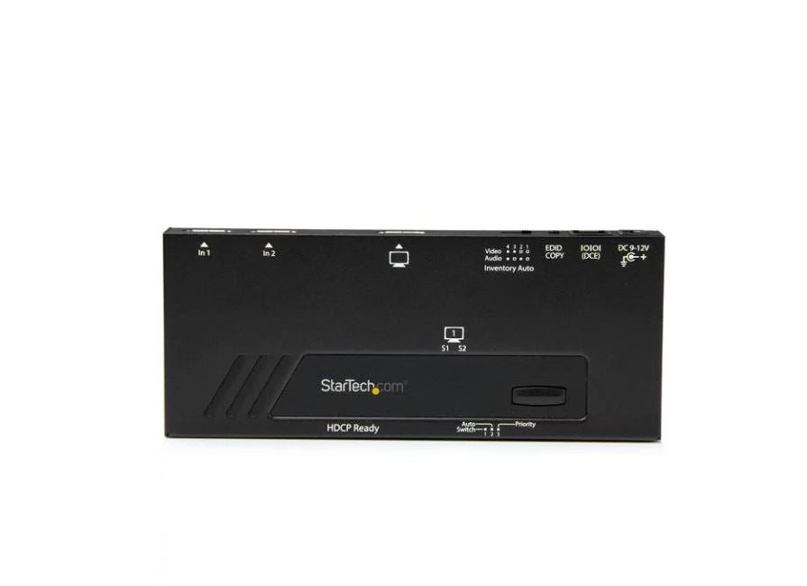 StarTech.com 2 Port HDMI Automatic Video Switch 4K - ONE CLICK SUPPLIES