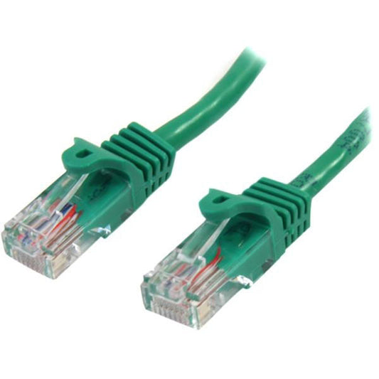 StarTech.com 1m Green Snagless Cat5e Patch Cable - ONE CLICK SUPPLIES