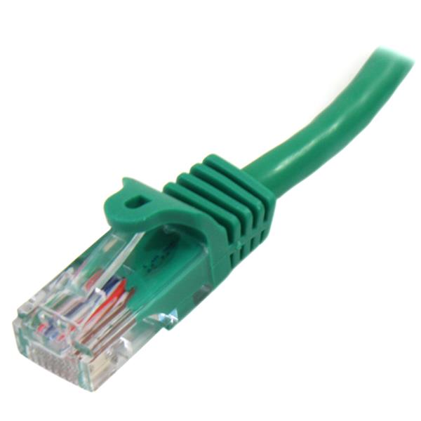 StarTech.com 1m Green Snagless Cat5e Patch Cable - ONE CLICK SUPPLIES