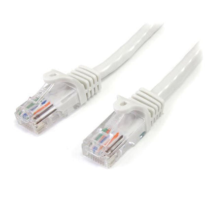 StarTech.com 1m White Snagless Cat5e Patch Cable - ONE CLICK SUPPLIES