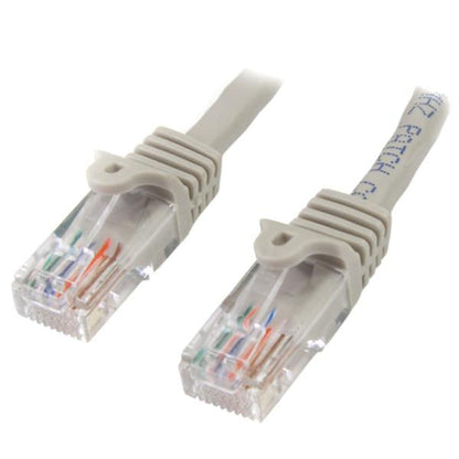 StarTech.com 15m Cat5e Grey Snagless RJ45 UTP Patch - ONE CLICK SUPPLIES