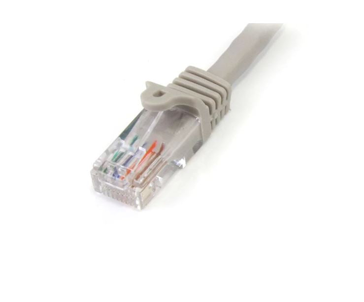 StarTech.com 15m Cat5e Grey Snagless RJ45 UTP Patch - ONE CLICK SUPPLIES