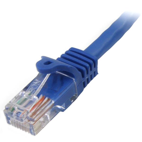 StarTech.com 2m Blue Snagless Cat5e Patch Cable - ONE CLICK SUPPLIES