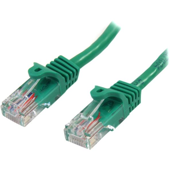 StarTech.com 3m Cat5e Green Snagless Patch Cable - ONE CLICK SUPPLIES