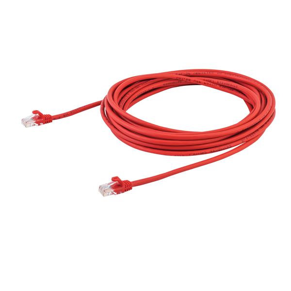 StarTech.com 7m Red Snagless Cat5e Patch Cable - ONE CLICK SUPPLIES