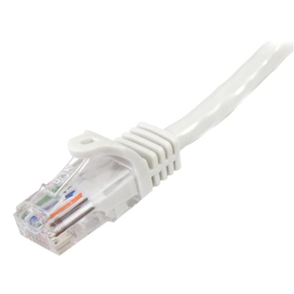 StarTech.com 7m White Snagless Cat5e Patch Cable - ONE CLICK SUPPLIES