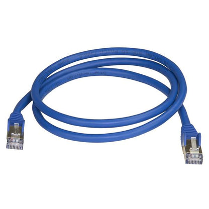 StarTech.com 1m Blue Cat6a Ethernet STP Cable - ONE CLICK SUPPLIES