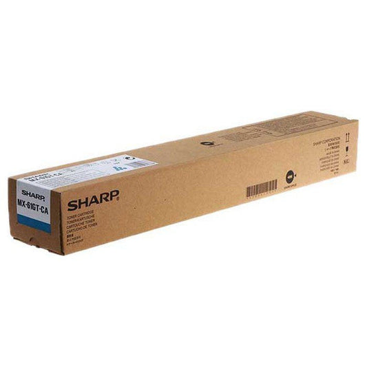 Sharp High Capacity Cyan Toner Cartridge 24k pages - MX61GTCA - ONE CLICK SUPPLIES