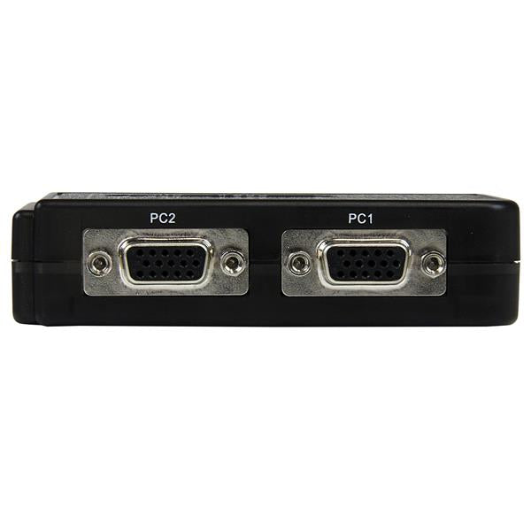 StarTech.com 2 Port Black USB KVM Switch - ONE CLICK SUPPLIES