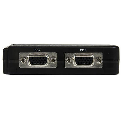 StarTech.com 2 Port Black USB KVM Switch - ONE CLICK SUPPLIES