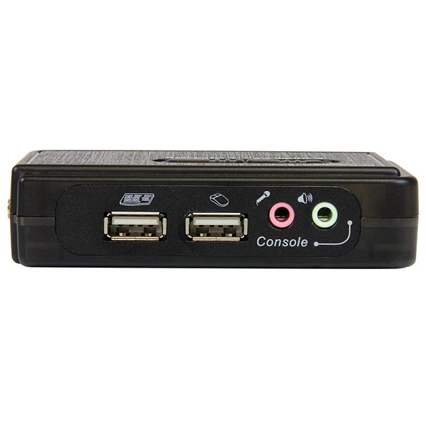 StarTech.com 2 Port Black USB KVM Switch - ONE CLICK SUPPLIES