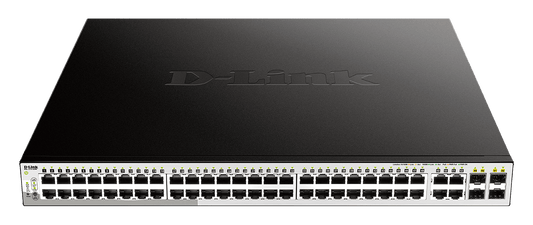 D-Link DGS-1210-52MP Managed L2 Gigabit Ethernet Network Switch - ONE CLICK SUPPLIES