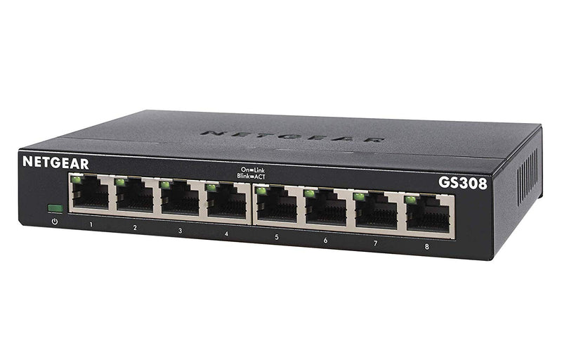 8 Port Gbit Unmanaged 300 Series Switch - ONE CLICK SUPPLIES