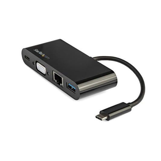 StarTech.com USB C VGA Multiport Adapter PD 60W - ONE CLICK SUPPLIES