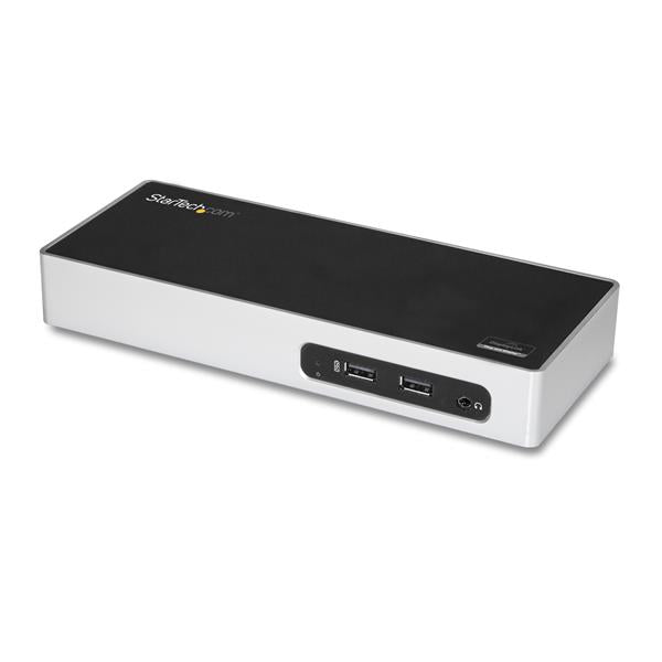 StarTech.com USB 3 Dual Monitor Dock HDMI DVI VGA - ONE CLICK SUPPLIES