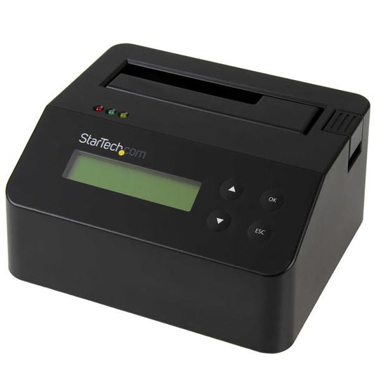 StarTech.com USB3 Eraser Dock 2.5in 3.5in SATA Drives - ONE CLICK SUPPLIES